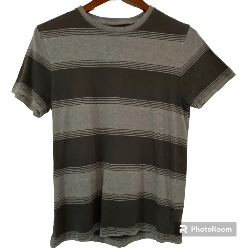 Old Navy Two Tone Gray Short Sleeve Men's Shirt